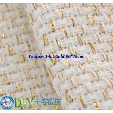 Yeidam 14 Count Aida - Gold 90*75cm